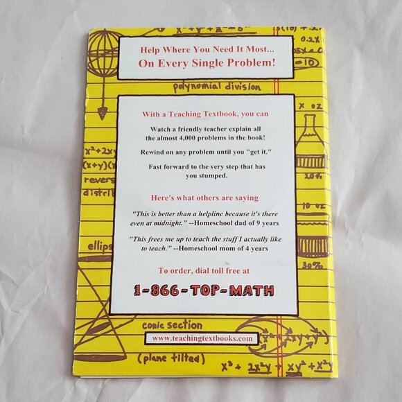 Teaching Textbooks Algebra 2 Lecture and Practice CDs - Picture 3 of 3